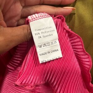 Long Sleeve Loose Dress Pleated Crew Neck Slim Bodycon Plain Casual Maxi Dresses